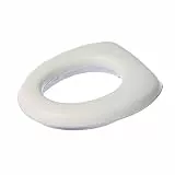Dreambaby F604 Kinder-Toilettensitz Kindertoilette WC-Sitz für Kinder Klositz, weich, weiß