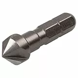 wolfcraft Kegelsenker HSS, Sechskant-Schaft ∅ 10 mm I 2583000 I Für präzises Senken von Bohrlöchern für bündige Verschraubungen in Metall und Kunststoff