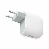 Google 45-W-USB-C-Ladegerät – Schnellladegerät für Pixel Smartphones – Kompatibel mit Google-Produkten und Anderen USB-C®-Geräten – Snow