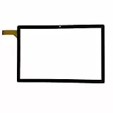 Generic 10,1 Zoll Touchscreen Panel Digitizer Glas für Facetel Q6, Schwarz