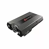 Sound BlasterX G6 7.1 HD externe Gaming-DAC- und USB-Soundkarte mit Xamp-Kopfhörerverstärker kompatibel mit PS4, Xbox One, Nintendo Switch und PC