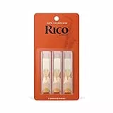 Rico by D'Addario Saxophon Blätter | Hochpräzise gefertigt | Alt Saxophon Blätter 1,5 Stärke | 3er-Packung | Warmer voller Ton | Angenehmes Spielgefühl