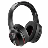 Hama Bluetooth Kopfhörer Over-Ear (Kopfhörer kabellos mit 60h Akku, mit extra Bass, Multipoint Verbindung mit 2 Geräten, kompatibel mit Sprachassistenten, faltbar, Headset mit Mikrofon) schwarz