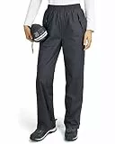 Outdoor Ventures Damen Regenhose Wasserdicht Atmungsaktiv Gefüttert Überziehhose - Winddicht Packbar Hose Leichte Softshellhose zum Wandern Fahrrad Dark Gray 40