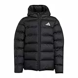adidas Unisex Kinder SYNTHETIC DOWN JACKET, Black/Black/White, 9-10 Years