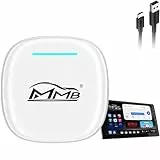 MMB CarPlay Magic Box Carplay Android 15 Multimedia-Video-AI-Box, QCM 6350 8-Kern-Prozessor, 8 GB RAM + 128 GB Speicher, YouTube/Netflix/Google Play Store, SIM-Karte, Für Car Play und Android Auto