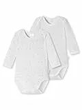 Schiesser Unisex Baby 2 Pack Wickelbody mit Knöpfen - 100% Organic Bio Baumwolle - Größe 56 bis 104