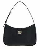 DKNY Damen Carol Demi Umhängetasche, schwarz/Gold