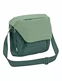 VAUDE Umhängetasche ROM S III - hochwertige Messenger Bag Herren & Damen aus recyceltem PET, wasserabweisende Schultertasche mit Notebook-Fach - dark forest, Mittelgroße