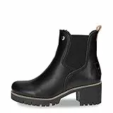 Panama Jack Damen Pia Igloo Trav Chelsea Boot, Schwarz, 39 EU
