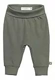 Sterntaler Hose Jersey - Unisex Babyhose einfarbig - Jogginghose aus Baumwolljersey mit elastischen Bündchen - Bequeme Kinder Schlupfhose, Kinderkleidung ab Geburt, mattgrün, Größe 80