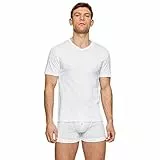 HUGO BOSS Herren T-Shirt Vn 3p Co T-Shirt, White 100,M