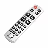 SeKi Easy Plus lernfähige Universal-Fernbedienung silber
