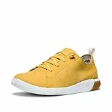 KEEN Unisex-Child KNX Lace Sneakers, Daffodil/Star White 38