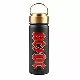 Grupo Erik Trinkflasche Edelstahl AC/DC Thermosflasche 550 ml - Sport Trinkflasche 500ml - Wasserflasche Kinder Sportflasche Kinder - Offizieller AC/DC Merch