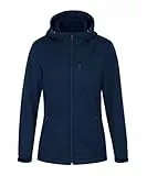 JAKO Damen Softshelljacke Premium, Marine, 40