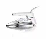 SEVERIN Bügeleisen, Alu-Feinschliffsohle, Trockenbügeleisen, nur 600g schwer, Weiß, 1200 W, BA 3211