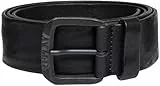 Replay Herren Gürtel aus Leder, Black 098 (Schwarz), 105
