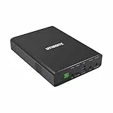 LITIONITE Venom 120W / 64.000mAh Powerbank Tragbarer Externer Akku mit LED-Anzeige - 2x DC (12-24V) - 2x USB - 1x USB-C PD3.0 100W - Ladegerät Netzteil für Smartphone/Tablet/MacBook/Computer/Laptop/PC