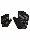Ziener Herren CANSO Fahrrad-/Mountainbike-/Radsport-Handschuhe | Kurzfinger - atmungsaktiv/dämpfend, Black, 10