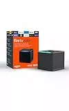 Amazon Fire TV Cube (Neueste Generation) | Streaming-Mediaplayer mit Sprachsteuerung mit Alexa, Wi-Fi 6E, 4K Ultra HD, finde Serien schneller mit Alexa+