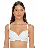 SUSA Dirndl Push Up BH 8025 mit Bügel & zierlicher Schleife - Größe 80B - Dirndl-BH mit Push-Up-Schale & verstellbaren Trägern - Hochwertige Materialien - Bequem & elegant - Ökotex zertifiziert - Weiß