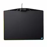 Corsair MM800 Polaris RGB Gaming Mauspad (Medium, RGB 15 Zonen Beleuchtung, Harte Oberfläche) schwarz