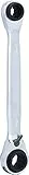 KS Tools 503.4656 4 in 1 GEARplus umschaltbar Doppel-Ratschenringschlüssel, 8x10x12x13mm