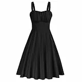 Belle Poque Damen Cocktailkleid Rockabilly Faltenkleider Cocktail Party A-Linien BP0380S22-02_00L
