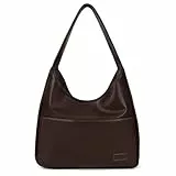 GSenhui Hobo Bag Tote Bag Damen Uni Tasche Umhängetasche Gross Tragetasche Große Kapazität Damen-Schultertaschen Handtasche Schule Vintage Beuteltasche Ledertasche Schwarz