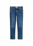 Marc OߴPolo Damen Jeanshose mit Stretch-Anteil Straight Fit, Blau (Salt and Pepper Mid Blue Wash), W28/L30