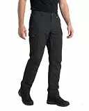 DANISH ENDURANCE Wanderhose Herren für Sport und Outdoor Bekleidung, Wasserabweisende Arbeitshosen Männer Schwarz L