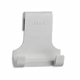 kela Tim Silikonhaken selbstklebend – Wandhaken/Handtuchhaken für Bad und Tür, Grau, Ohne Bohren, Towel & Coat Hook, Robuster Klebehaken