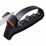 Manuelle Messerschärfer – Tragbare Messerschärfer, Küche Und Outdoor Zum Schärfen Stumpfer Klingen | Kompakt Und Leicht, Mit Ergonomischen Griffen, Rutschfesten Griffen, Geeignete Gadgets Für Alle Mes