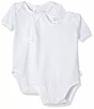 Schiesser Unisex 2 Pack Bodies Mit Arm 100% Organic Bio Baumwolle Größe 56 Bis 104 Baby- Und Kleinkind Unterwäsche-Satz, Weiss_173475, 104 EU