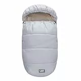 LAT Fußsäcke für Kinderwagen (B, Grau)