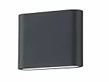 Trio Leuchten LED Außenleuchte Thames II 227560242, Aluminium anthrazit, 2 x 2.5 Watt, 1 Stück (1er Pack)