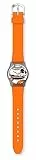 Joy Toy Star Wars BB-8 Armbanduhr analog mit orangem Kunststoffarmband mit Dornschließe aus Metall