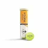 Dunlop Match Pro Tennis Ball for Sand, Hard Court & Lawn – Amazon Exclusive