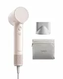Laifen Air Haartrockner, ultra-leichter Föhn 280 g mit 200 Millionen Negativ-Ionen, schnelles Trocknen in 3 Min., 60 dB flüsterleise mit Kindermodus & Glättungsdüse, ideal für Reisen (Pastell-Rosa)