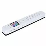 IRIScan Book Scanner v7 Mobiler Dokumentenscanner Schwarz für Bücher, Dokumente und Fotos, scannt PDF, Word und XLS mit OCR, SD-Karte und USB, für Win & Mac, inkl. Readiris PDF