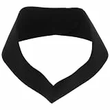 VORCOOL Neopren Schwimm-Stirnband – Einstellbares Ohrenschutz-Haarband für Kinder & Erwachsene, Ideal zum Schwimmen, Surfen, Tauchen, Wasserski (Schwarz, L)