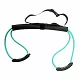 Pegciuho Box Widerstandsband Und Ausdauertrainingsset mit Ergonomischen Armgriffen, Robustem Rückentrainingsband, Box Übungsband Aus Gummi, GrÜn
