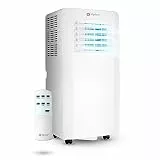 Alpina Mobiles Klimaanlage A007G - Luftentfeuchter - Luftreiniger - Ventilator - 11000 BTU - Timer - Fernbedienung