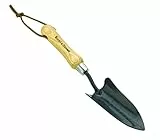 Kent & Stowe Carbon Steel Pflanzkelle, 33 cm, aus robustem Karbonstahl, mit integrierter Tiefenskala, schmale, tiefgezogene Form, ergonomisch