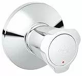 GROHE Costa - UP-Ventil Oberbau (Markierung: Rot, Einbautiefe stufenlos einstellbar, wärmeisoliert), chrom, 19855001