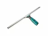 Leifheit Professional Fensterabzieher 45 cm mit Weichgummigriff, Abzieher mit hochflexibler Gummilippe, Duschabzieher mit verschiebbarer Griffposition