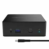 Belkin USB-C-Docking-Station für 2 Bildschirme, 85 W, HDMI, USB-A 3.1 (1. Gen.), USB-C, Gigabit-Ethernet, 135-W-Netzteil, Audio-Ein/Ausgang, USB-Hub für MacBook, Chromebook, Windows und andere Laptops