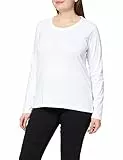 berydale Damen BD159 Langarmshirt, Weiß (3er Pack), XL