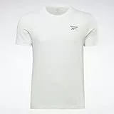 Reebok Herren Ri Links Chest Logo Tee T-Shirt, Weiß, M EU